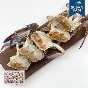 국내산 절단꽃게 10kg 손질 제철 냉동꽃게 급랭