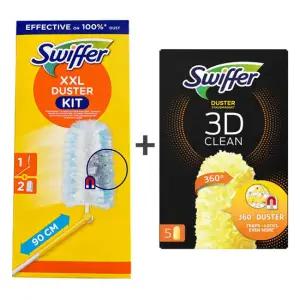 스위퍼 더스터180 90cm핸들1개 리필2입 +스위퍼360 먼지떨이 리필5입