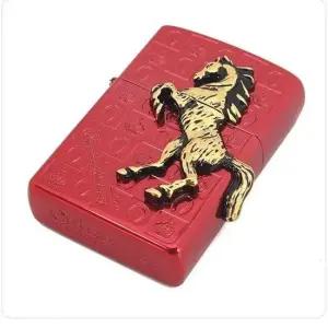 조명 엔젤윙스 지포 라이터 오일 기름 방풍 선물용 휴대용