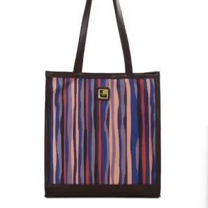 가죽스트랩백 전통 복식 색동 모니트브 컬러가방 사계절 여성숄더백