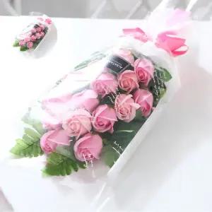 꽃다발 15송이 장미 핑크 부부의날 로즈데이 성년의날