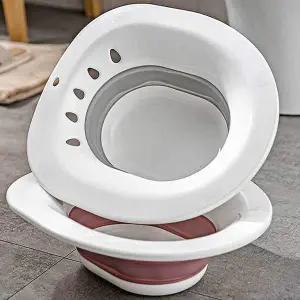 접이식 좌욕기 편안한 대야 변기식 수납용 배수구 설치형