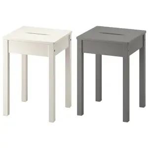 이케아 HAUGA 하우가 스툴 45cm/보조의자/식탁의자/원목스툴/침대협탁/간이의자/손님의자