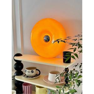 이케아도넛조명 바름블릭스트 벽부착등 VARMBLIXT 조명 카페 램프 도넛 USB 장식