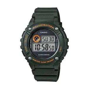 [신세계라이브쇼핑]카시오 W-216H-3B 남성 군인 스포츠 전자 손목 시계
