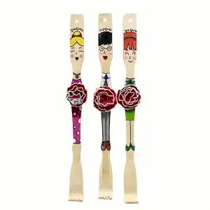 카네이션 효자손 5개입 꽃다발 도우미