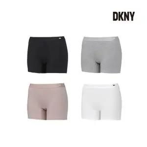 [DKNY] 여성 무형광 코튼 사각팬티 4종세트