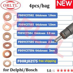 4PCS HOT 9001-850C BOSCH Delphi 인젝터 용 구리 와셔 심