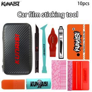 쿠나이시 전문 자동차 비닐 랩 도구 키트, 완벽한 필름 적용 세트 (PPF용 스퀴지 스크레이퍼 포함)