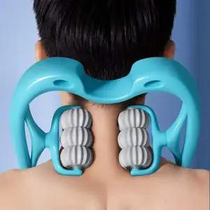 뒷목 등결림 어깨 지압봉 롤링 마사지롤러 지압