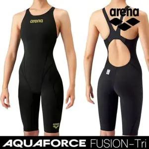 아레나 여아동 경기용 반전신 수영복 5부 U117504