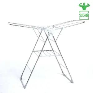 [인더홈] 국내생산 튼튼한 스테인레스 빨래건조대 XL