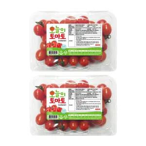 [오늘의 토마토] 고당도 스테비아 대추 방울토마토 1kg(500g x 2팩) / 2kg(500g x 4팩)
