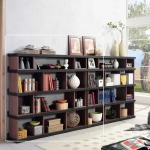 로이젠 우드블랙 4단 1200책장