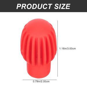 호환 드럼스틱용 2개입 무소음 팁  실리콘 커버 내구성편안함 향상 연습 초보자용