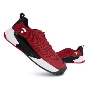 체스터 남성 여성 테니스화 레드 블랙