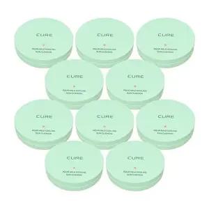 [셀러허브 1]김정문알로에 큐어 아쿠아 마일드 쿨링 선쿠션 25g(SPF50+) 본품 10개 Ss