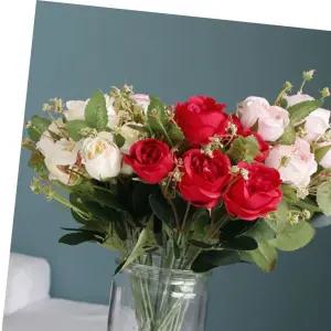 장미꽃 조화 화사한 분위기 인테리어 소품 집꾸미기