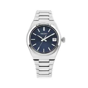 [신세계라이브쇼핑]세이코 SUR575P1 클래식 아날로그 라운드 여성 메탈시계