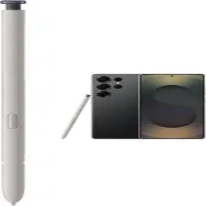 삼성호환 갤럭시 S25 울트라 5G용 S 펜 교체 터치 스타일러스 + 5x팁 닙스(블랙)