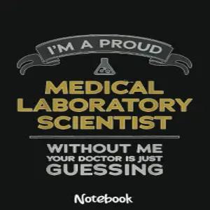 의사가 추측하고 있습니다 - 의학 실험실 과학자 기술 노트 6x9 대학 규칙 작문 노트와 간호사 및 간호