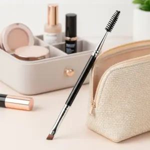 사선브러시 눈썹정리 듀얼아이브러시 메이크업도구