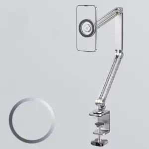 폰거치대 맥세이프 호환 실버 은색 침대용 휴대용 테이블