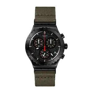 [스와치] YVB416 POWER OF NATURE BY THE BONFIRE 남성 나토시계