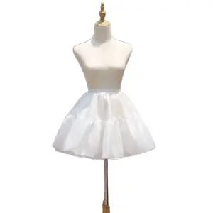 한복속치마 짧은 가능한 조정 패티코트 페티 웨딩 풍성한효과