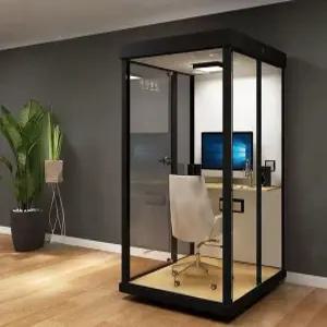 방음 부스 가정용 박스 소음차단 벽 스튜디오 이동식 흡음 방음부스