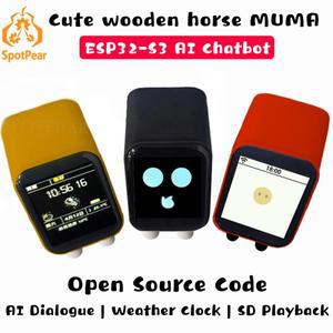 몽테조이 딥시크 AI 챗 로봇 ESP32-S3 1.54인치 LCD N16R8 MUMA 개발 보드 디스플레이 Wifi 기상 관측소 시