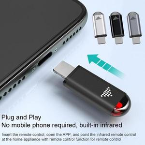 휴대 전화 원격 제어 iOS 안드로이드 아이폰에 대 한 무선 적외선 송신기 TV 에어컨에 IR 블래스터 어댑터