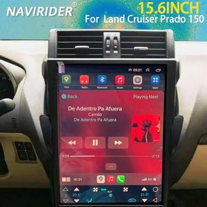 15.6인치 터치스크린 카플레이 도요타 랜드크루저 프라도 150 2014-2017 안드로이드 카 라디오 멀티미디어
