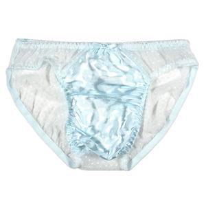 [끌레르] 남성 비키니 팬티 광택 호피무늬 망사 메쉬 레이스 속옷 브리프