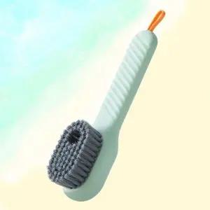 고품질 펌핑 세제 브러쉬 일체형 원터치 세척솔 청소솔 (WFKFFMO)