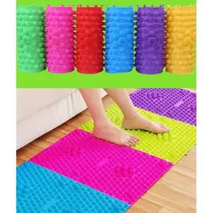 사무실 조립식 발바닥 마사지 지압매트x3개 발마사지기 전신건강 효도