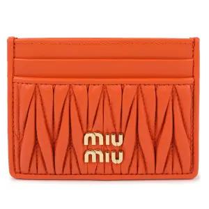 [명품] 마테라쎄 나파 가죽 카드 홀더 5MC076 AFPP F0049