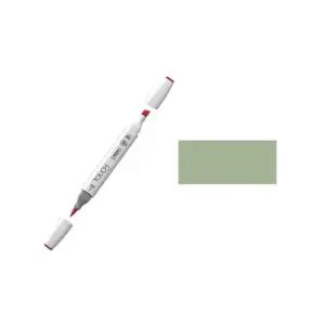 신한 터치 트윈 브러쉬 마카 GY233 그레이쉬올리브그린 개(1개입) (WFKGIP3)