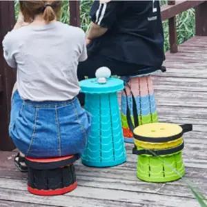 낚시 등산용 휴대용의자 야외용 폴딩 캠핑의자 경량 간이 폴더블