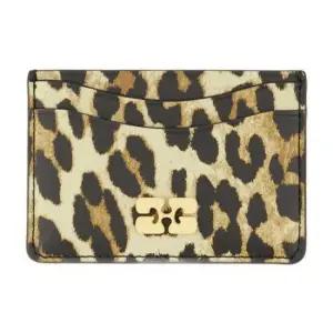 [명품] 레오파드 프린트 GANNI BOU 카드 홀더 부 지갑 A6541 943