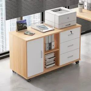 프린터수납장 받침대 테이블 복합기 컴퓨터 사무실 책장 수납장 랙 이동식
