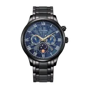 [신세계라이브쇼핑]시티즌 AP1055-87L 에코드라이브 문페이즈 남성 메탈 시계