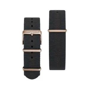 [신세계라이브쇼핑]크로마농 CNA-20BK-R 나토 밴드 시계줄 스트랩 20mm