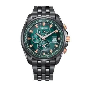 [신세계라이브쇼핑]시티즌 AT9128-87X 퍼페츄얼 알람 월드타임 에코드라이브 남성 메탈 시계