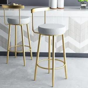 스틸 골드그레이 2 바텐의자 2p A (WFHJMDC)