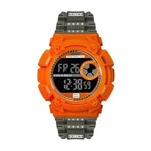 [신세계라이브쇼핑]휠라 38-312-004 남성 군인 우레탄 밴드 전자 손목 시계