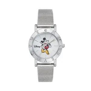[신세계라이브쇼핑]디즈니 D12027MWH 미키마우스 여성 메쉬밴드 손목시계