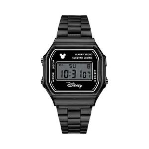 [신세계라이브쇼핑]디즈니 D12536BBB 레트로 미키마우스 남녀공용 메탈 전자시계