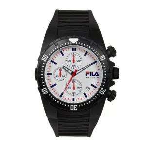 [신세계라이브쇼핑]휠라 FCA 38-010-002 남성 우레탄 밴드 아날로그 패션 시계