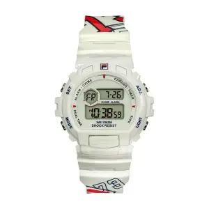 [신세계라이브쇼핑]휠라 38-191-101 남녀공용 실리콘 밴드 전자 손목 시계